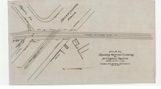 Massachusetts Ave and Mystic St. 1901 Lexington and Arlington Branch R.R., Arlington 1890c Survey Plans